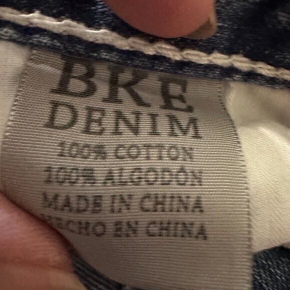 BKE Jeans Men’s 36XL 36x35 Tyler Straight Buckle Denim Distressed Western Cowboy - Picture 9 of 9